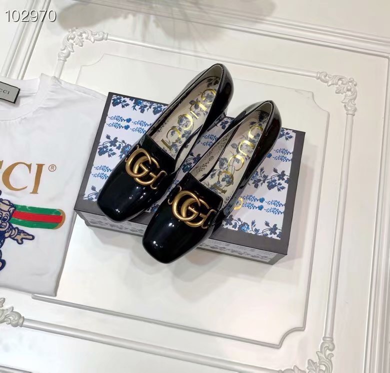 Gucci 5.5CM High Heels Shoes GG1562BL-2