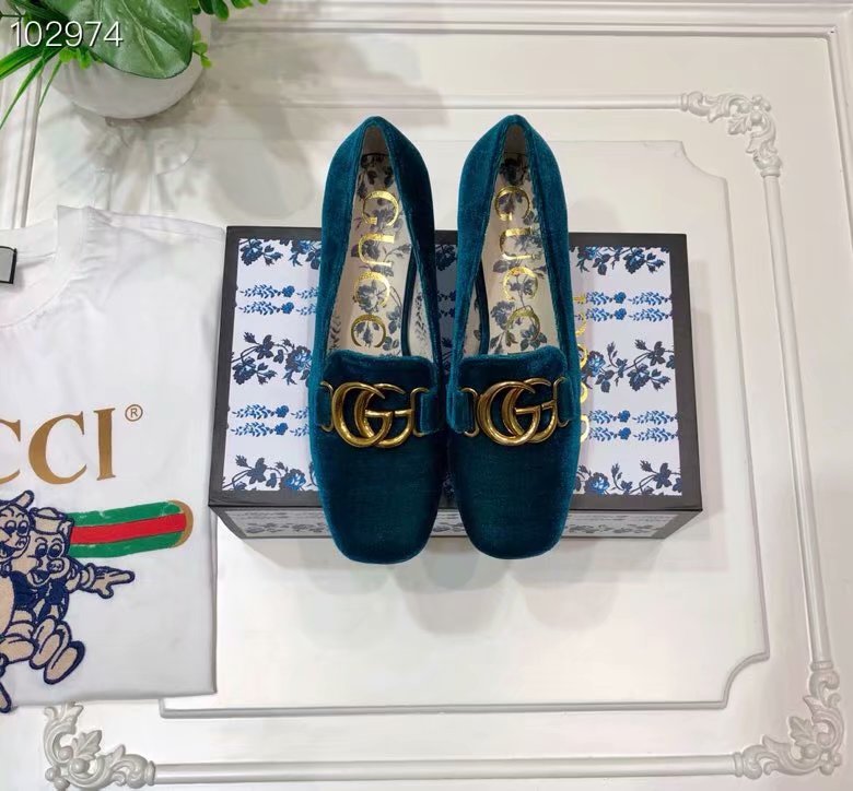 Gucci 5.5CM High Heels Shoes GG1562BL-3