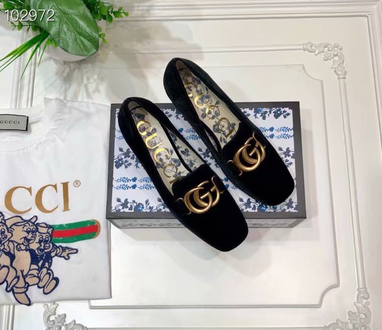 Gucci 5.5CM High Heels Shoes GG1562BL-5