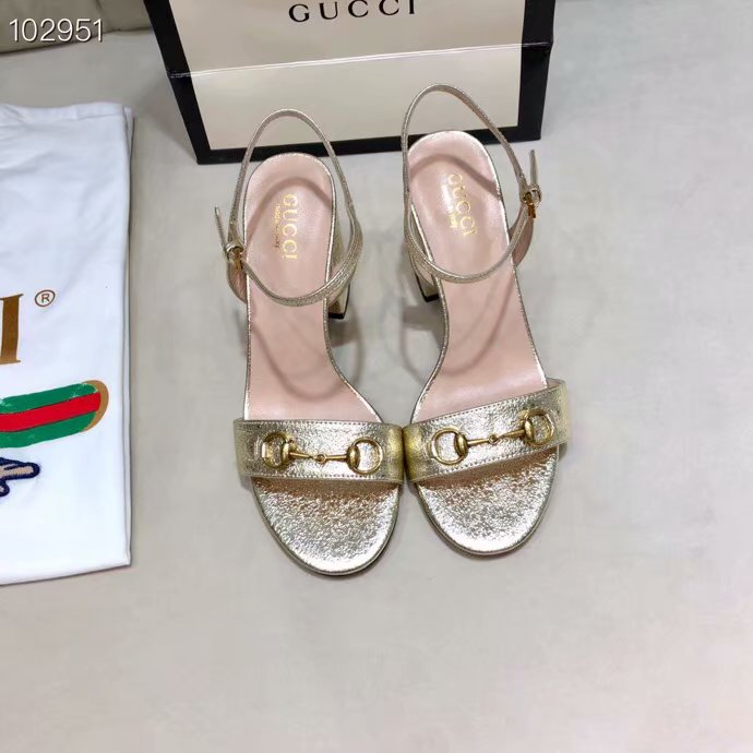 Gucci 7CM High Heels Shoes GG1557BL-1