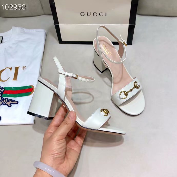 Gucci 7CM High Heels Shoes GG1557BL-3