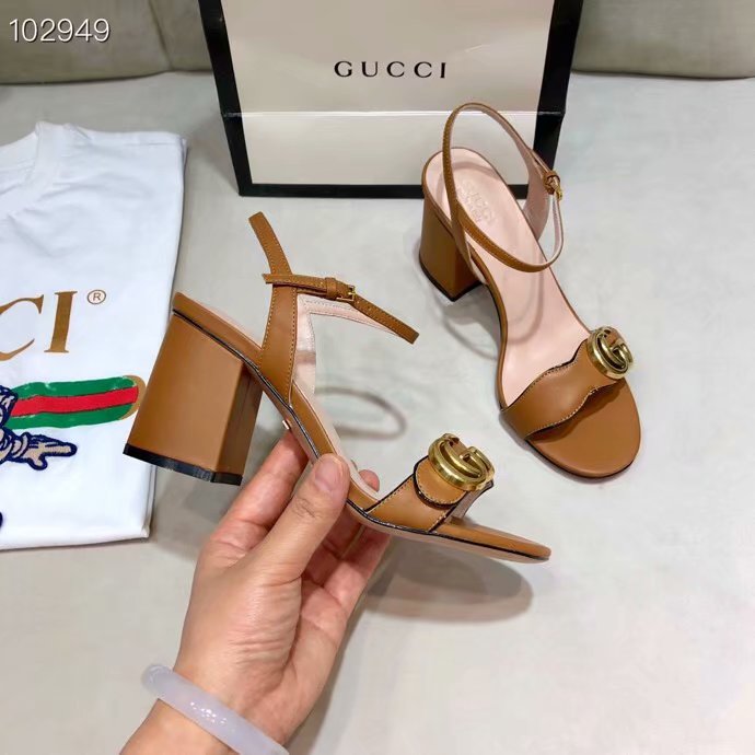 Gucci 7CM High Heels Shoes GG1557BL-4