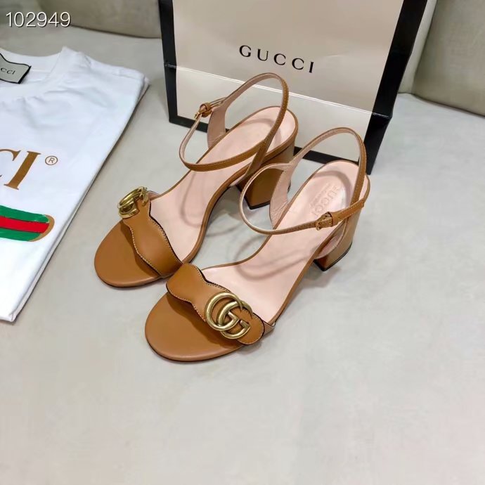 Gucci 7CM High Heels Shoes GG1557BL-4