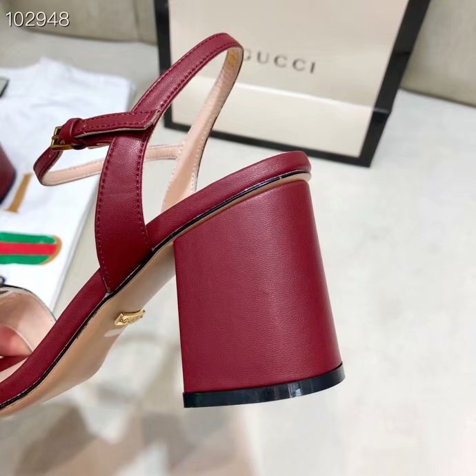 Gucci 7CM High Heels Shoes GG1557BL-5