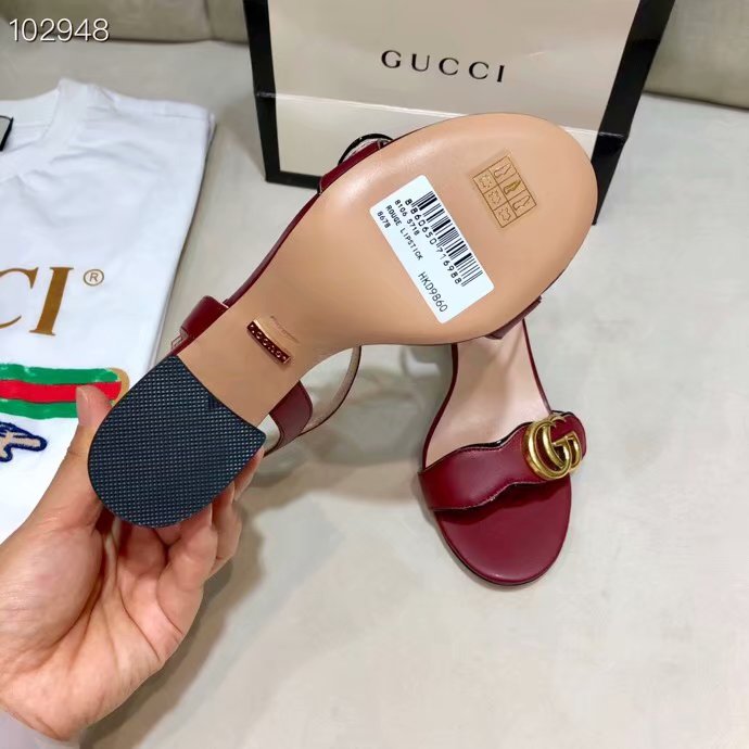 Gucci 7CM High Heels Shoes GG1557BL-5