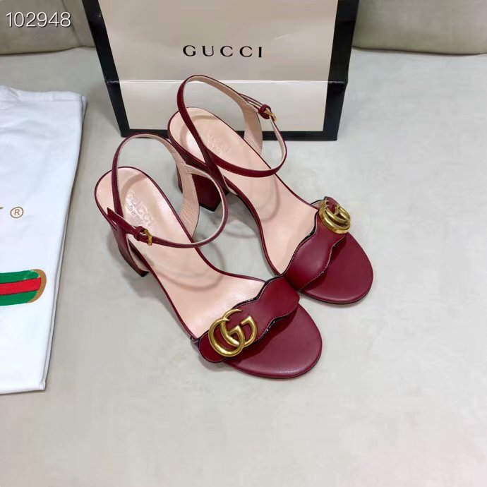 Gucci 7CM High Heels Shoes GG1557BL-5