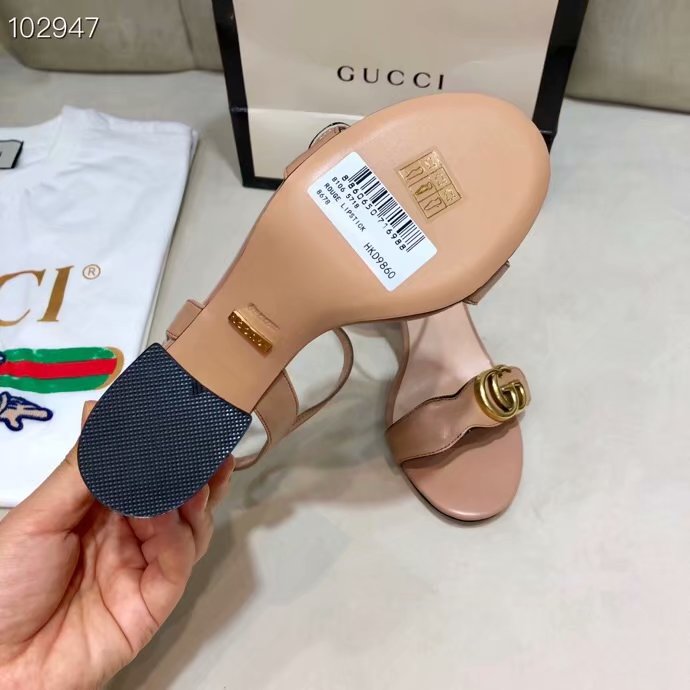 Gucci 7CM High Heels Shoes GG1557BL-6