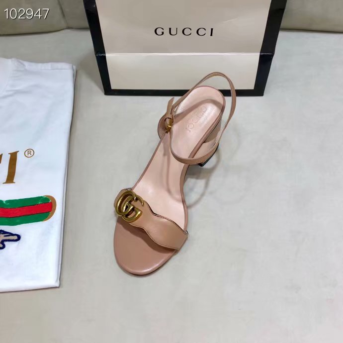 Gucci 7CM High Heels Shoes GG1557BL-6