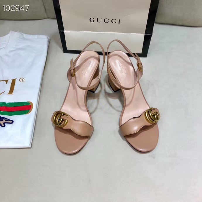 Gucci 7CM High Heels Shoes GG1557BL-6