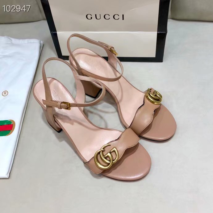 Gucci 7CM High Heels Shoes GG1557BL-6