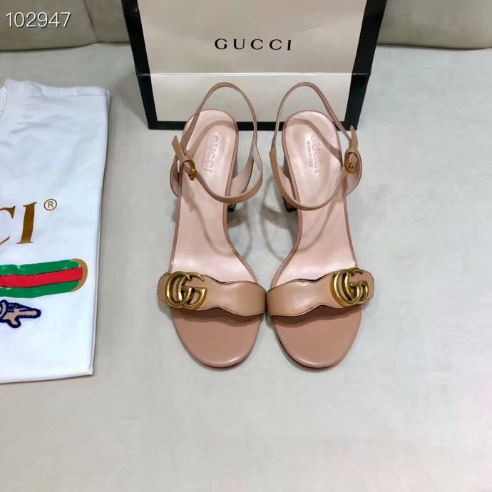 Gucci 7CM High Heels Shoes GG1557BL-6