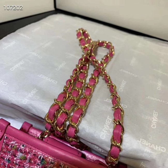 Chanel Shoulder Bag Original Leather 7738 rose