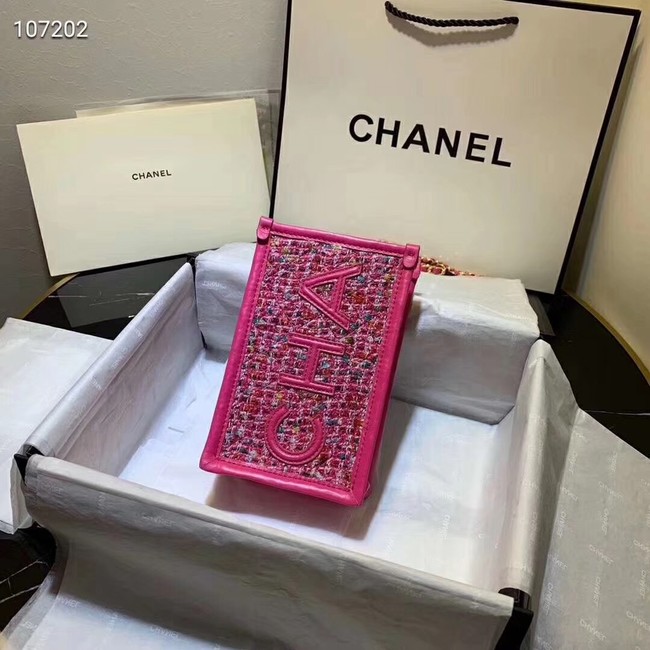Chanel Shoulder Bag Original Leather 7738 rose