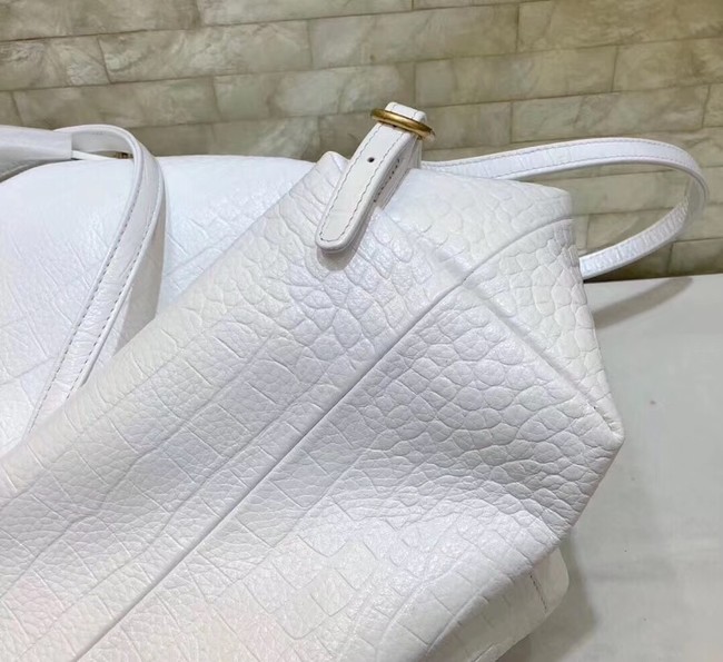 Chanel Original Leather Backpack AS0800 White