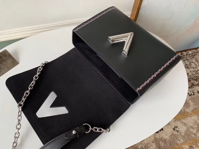 Louis Vuitton TWIST MM Original Leather Bag M53934 Black