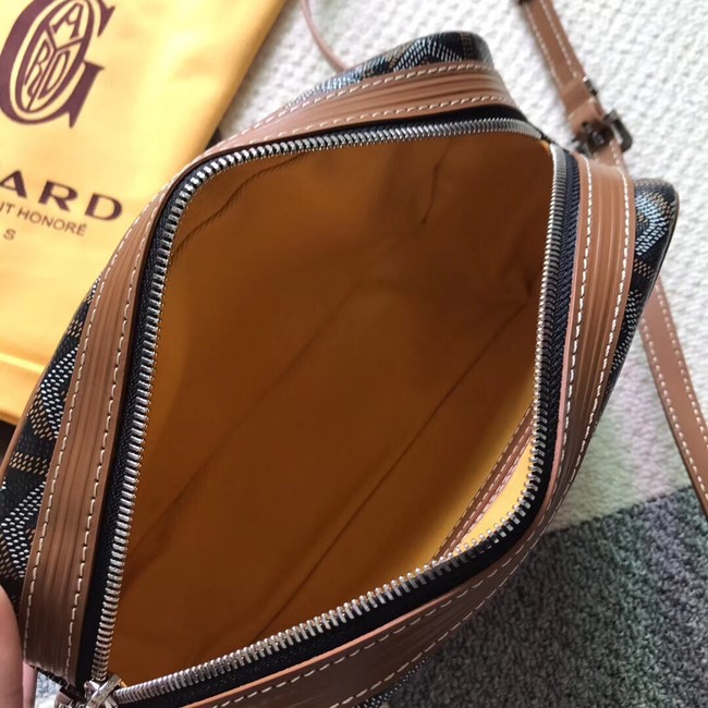 Goyard Calfskin Leather Shoulder Bag 6788 Grey