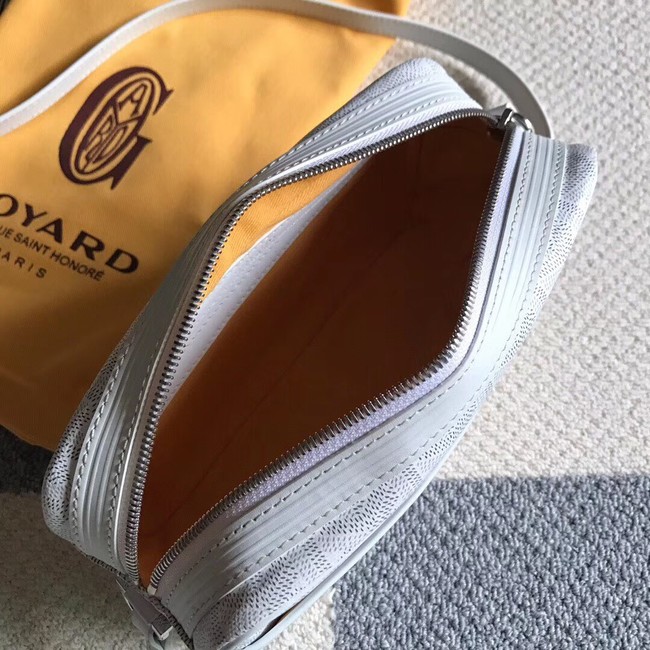 Goyard Calfskin Leather Shoulder Bag 6788 White