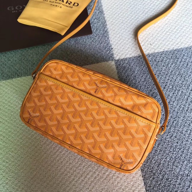 Goyard Calfskin Leather Shoulder Bag 6788 Yellow