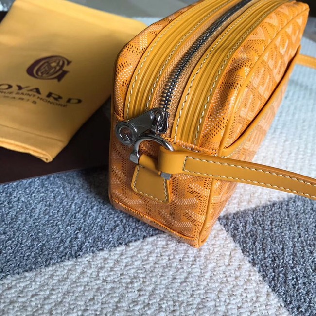 Goyard Calfskin Leather Shoulder Bag 6788 Yellow