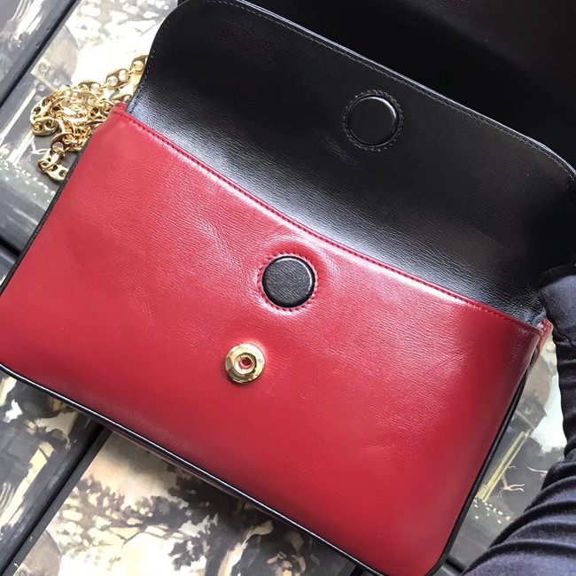 Gucci GG Original Leather Shoulder Bag 576421 Red