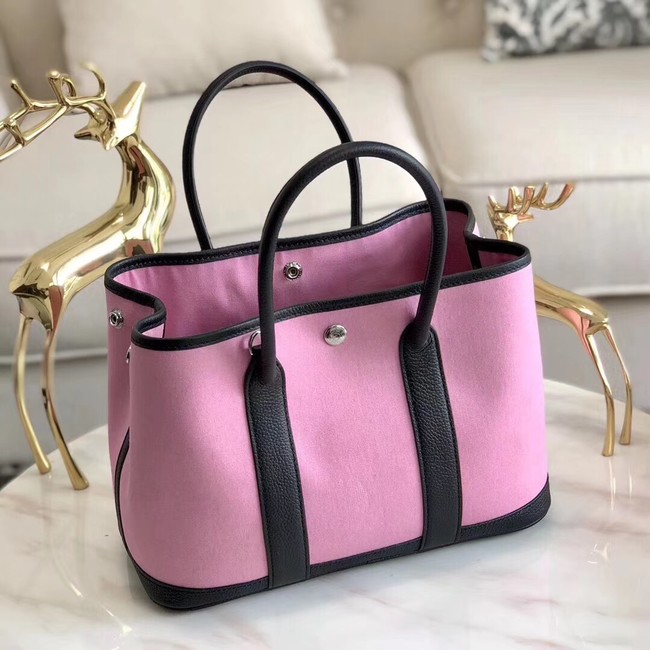 Hermes Garden Party 36cm Tote Bags Original Leather A3698 Pink