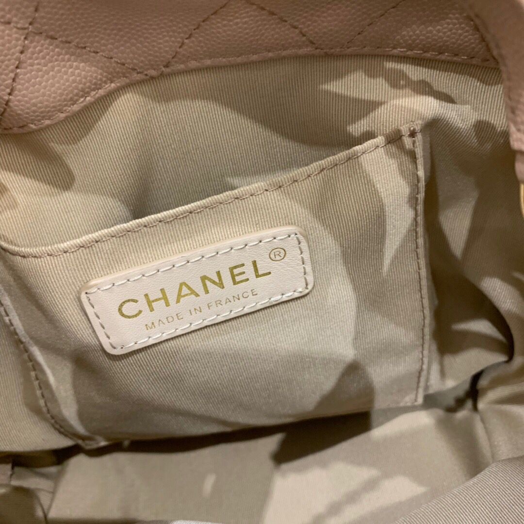 Chanel Original Leather Bag C5700 apricot