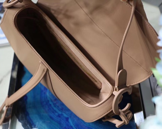Dior Mini Saddle Bag Calfskin M0447 Nude