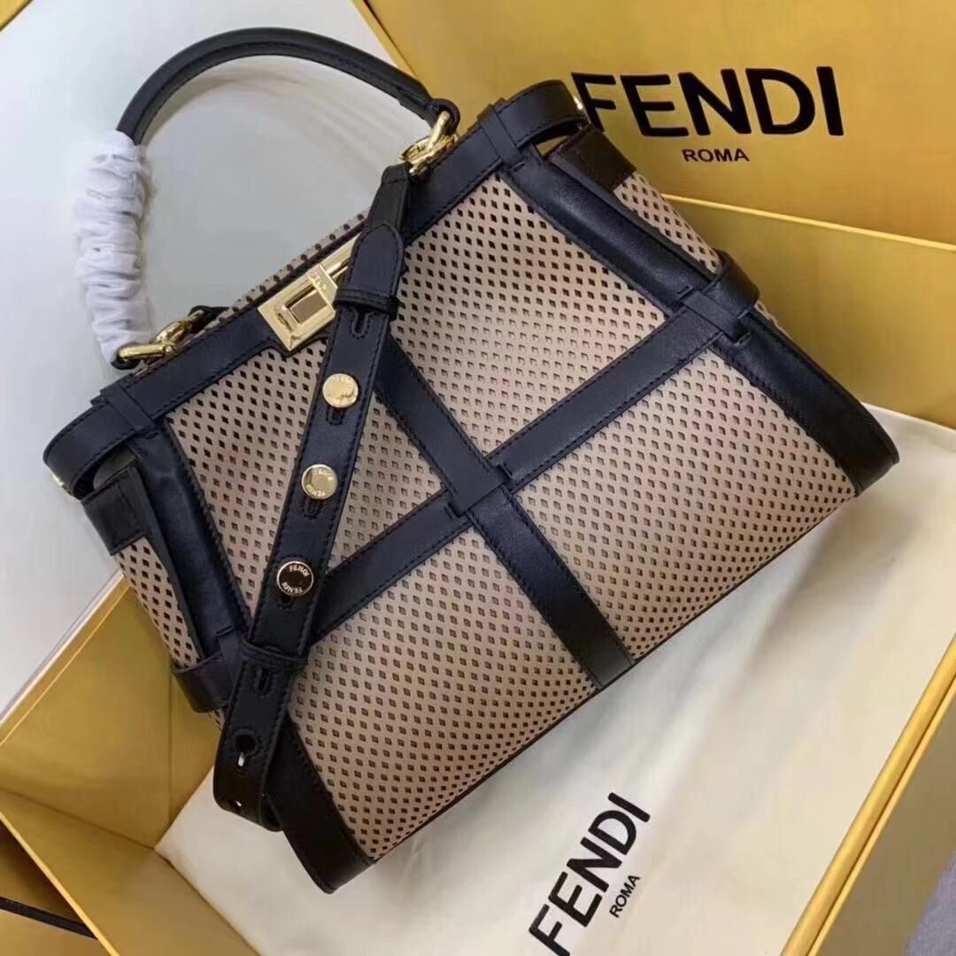 Fendi Original Leather FD6358 Brown&Black