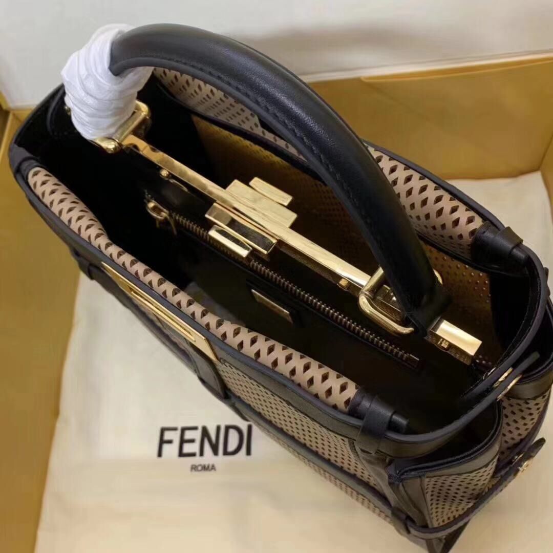 Fendi Original Leather FD6358 Brown&Black