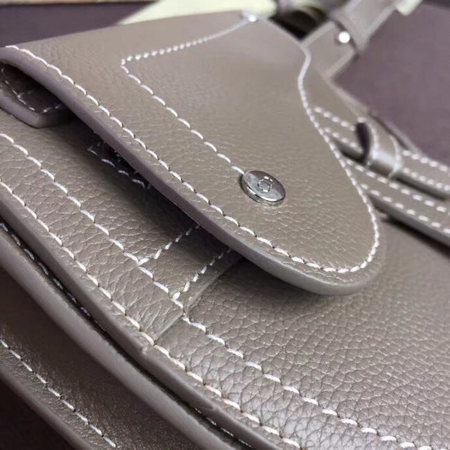 DIOR OBLIQUE SADDLE BELT BAG M9021 GREY