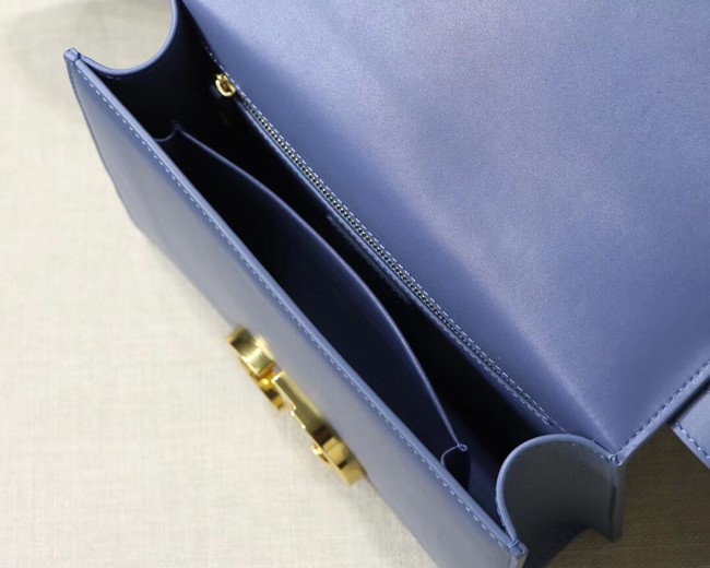 Dior 30 MONTAIGNE CALFSKIN BAG M9203 blue