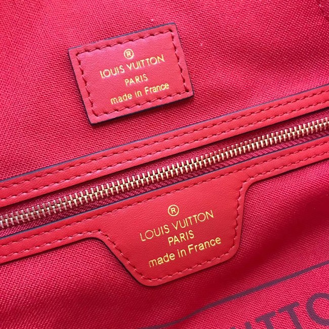 Louis vuitton original monogram canvas NEVERFULL MM M40995 blue