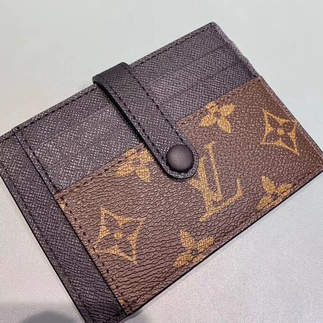 Louis Vuitton Monogram Canvas Card Holder M61730 Black