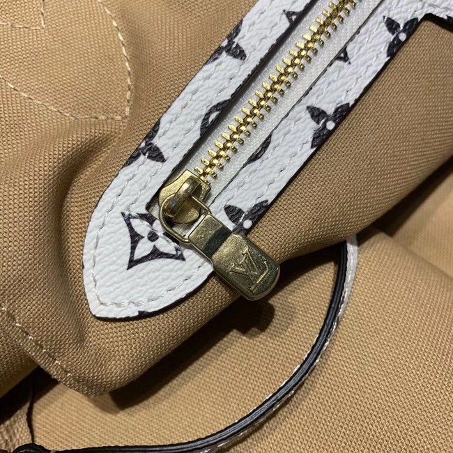 Louis Vuitton Monogram Canvas Original Leather NEVERFULL MM M44567 Khaki