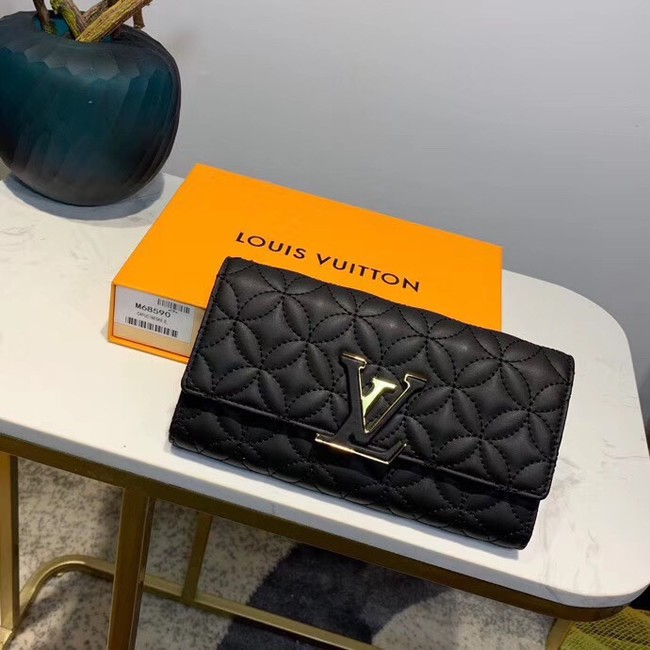 Louis Vuitton Wallet M68590 Black