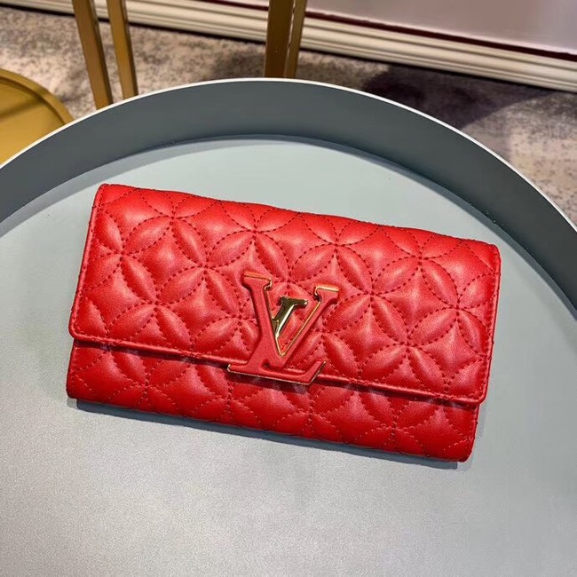 Louis Vuitton Wallet M68590 Red