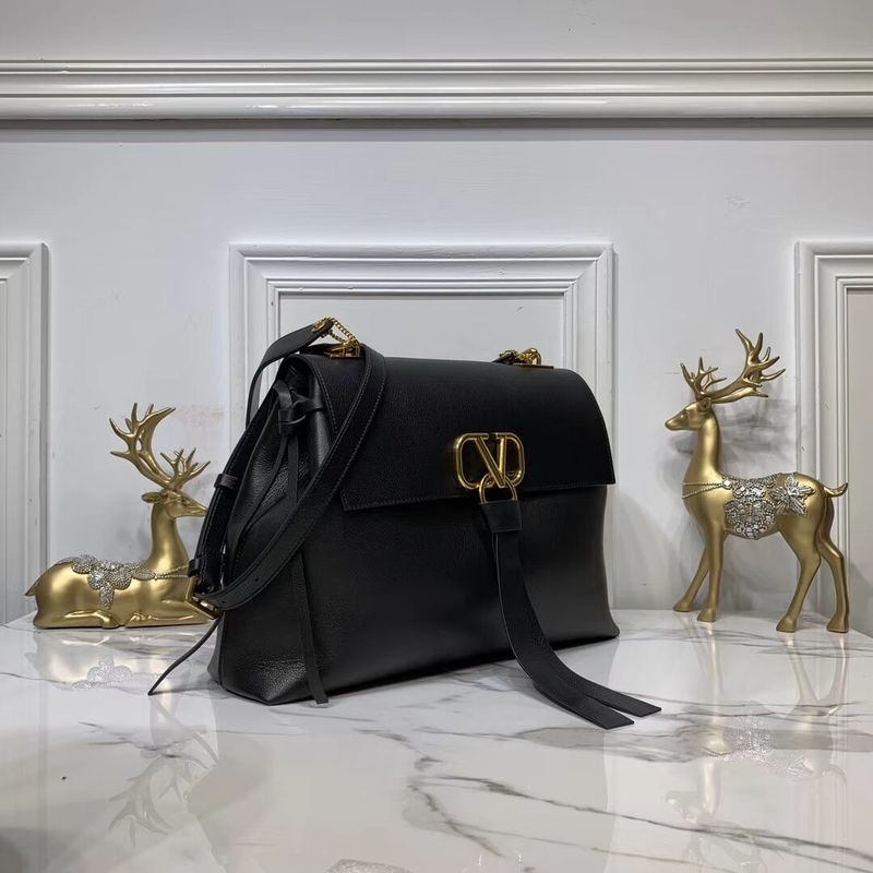 VALENTINO Origianl Leather Bag V0012 Black