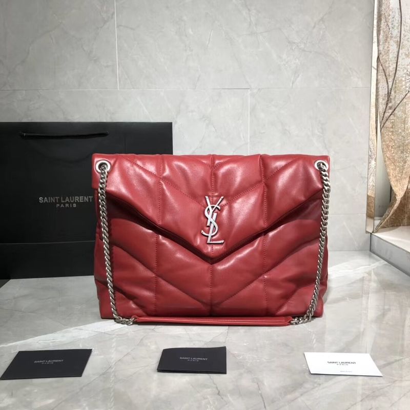 Yves Saint Laurent Shoulder Bag Original Leather Y577475 Red