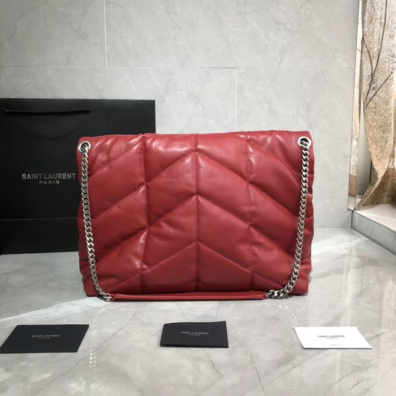 Yves Saint Laurent Shoulder Bag Original Leather Y577475 Red