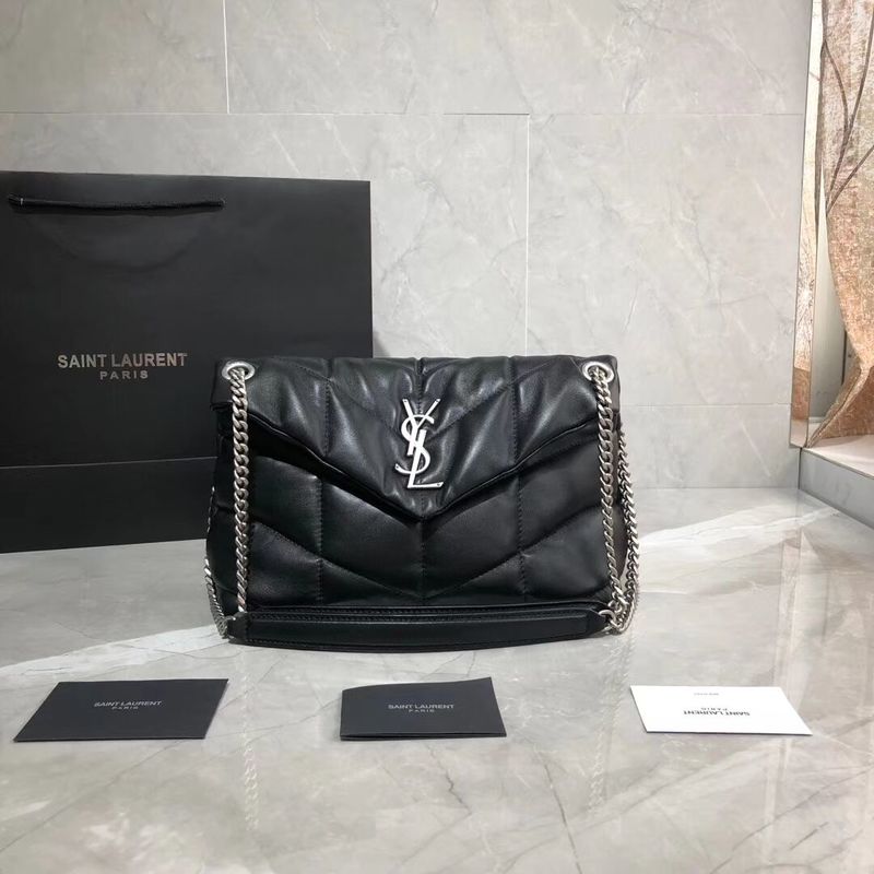 Yves Saint Laurent Shoulder Bag Original Leather Y577476 Black