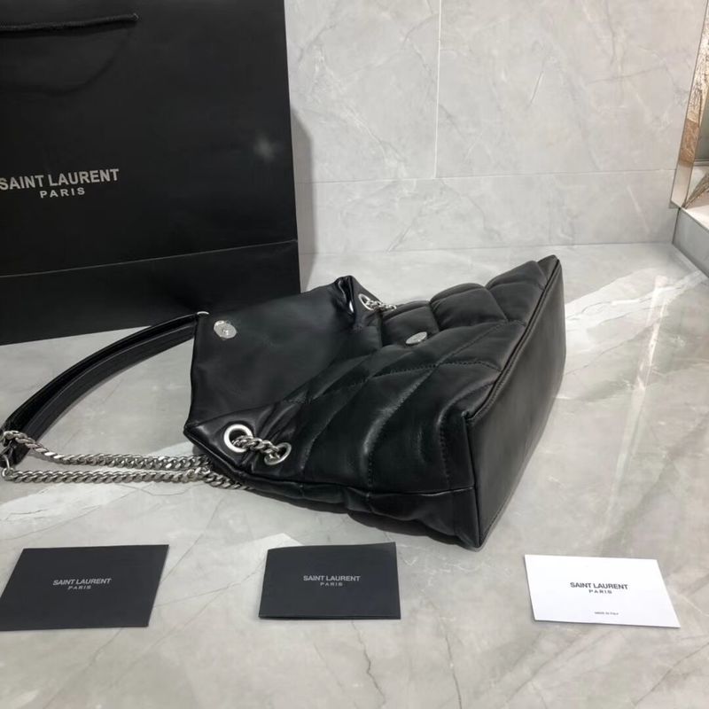 Yves Saint Laurent Shoulder Bag Original Leather Y577476 Black