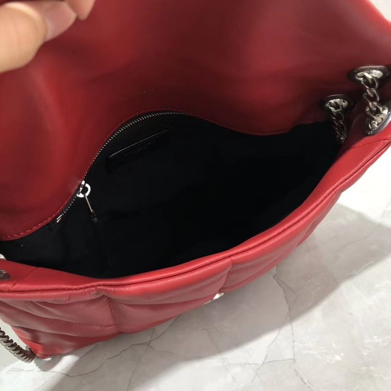 Yves Saint Laurent Shoulder Bag Original Leather Y577476 Red