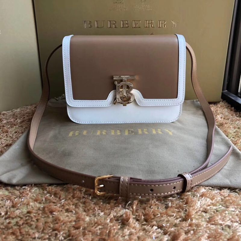 BurBerry Original Leather Shoulder Bag BU55686 Brown