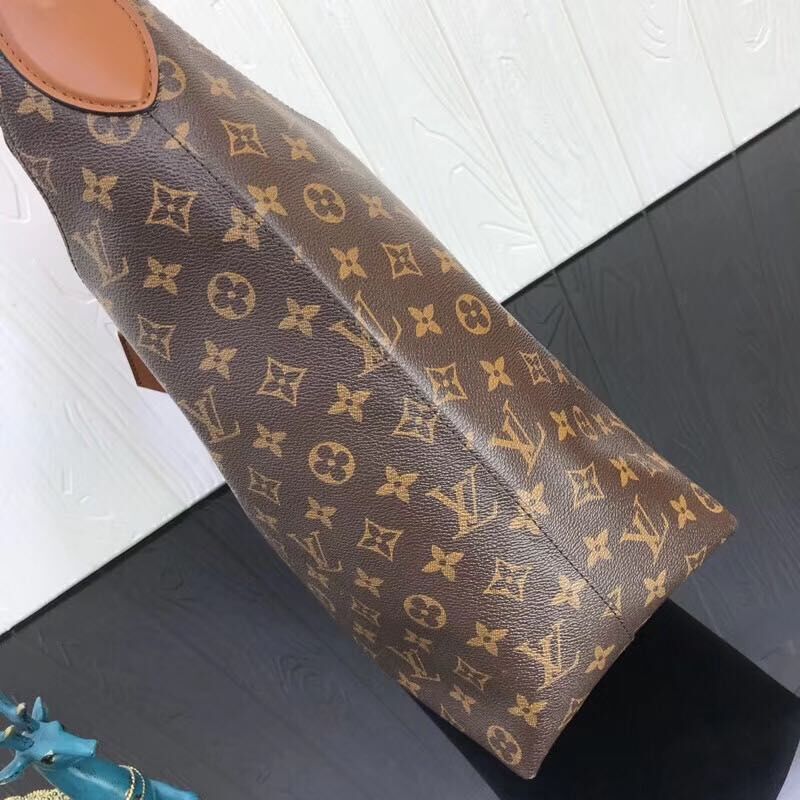 Louis Vuitton Monogram Canvas Top Handle Bag 43976 Brown