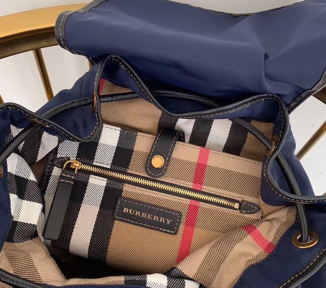 Burberry Large Backpack Fabric BU3699 blue