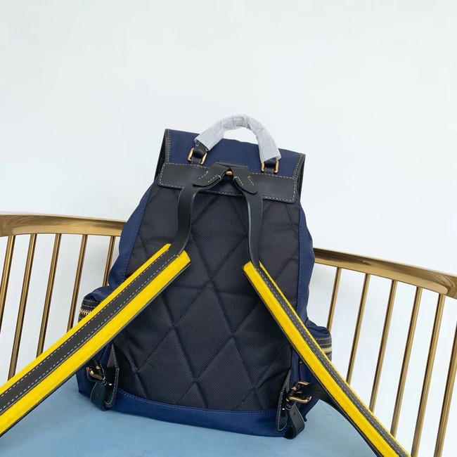 Burberry Large Backpack Fabric BU3699 blue