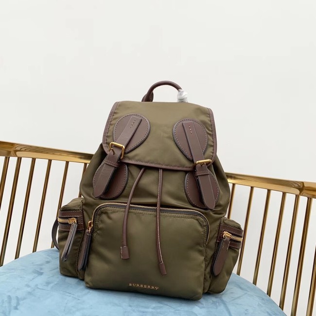 Burberry Large Backpack Fabric BU3699 green