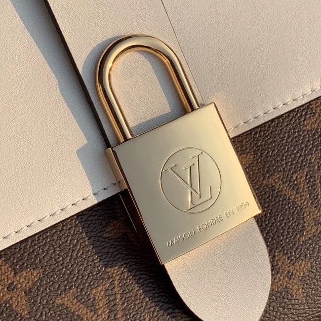 Louis Vuitton Original Leather LOCKY BB M44653 cream