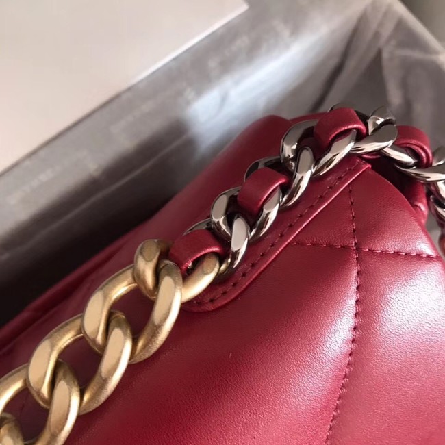 Chanel Original Soft Leather Chain Bag CC9237 Red