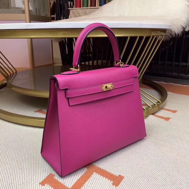 Hermes original Kelly Epsom Leather KL32 rose